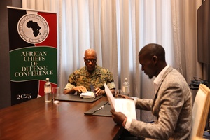 US Army field veterinarian officer discusses K9 tactical combat casualty care at Justified Accord