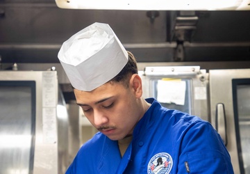 George Washington Sailors take inventory