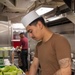George Washington Sailors take inventory