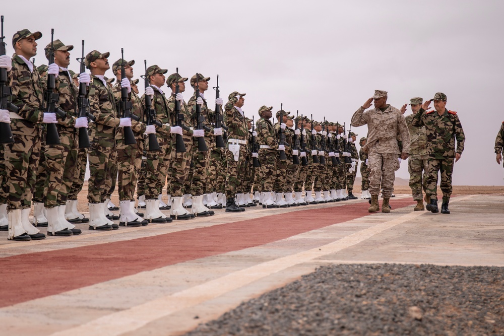 Senior leaders attend closing day of African Lion 25