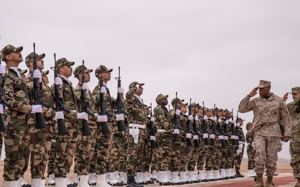 Senior leaders attend closing day of African Lion 25