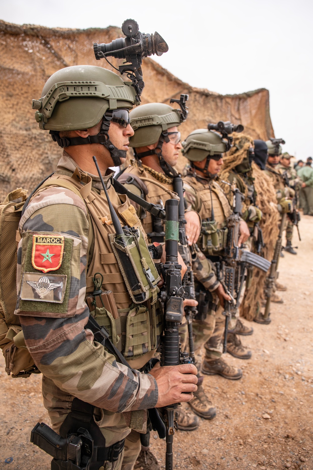 Senior leaders attend closing day of African Lion 25