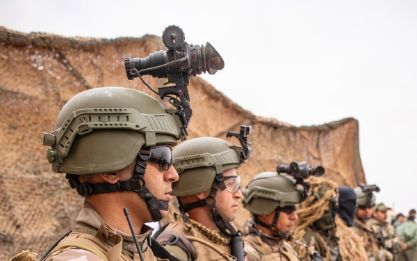 Senior leaders attend closing day of African Lion 25