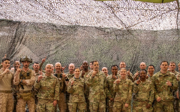 Senior leaders attend closing day of African Lion 2025