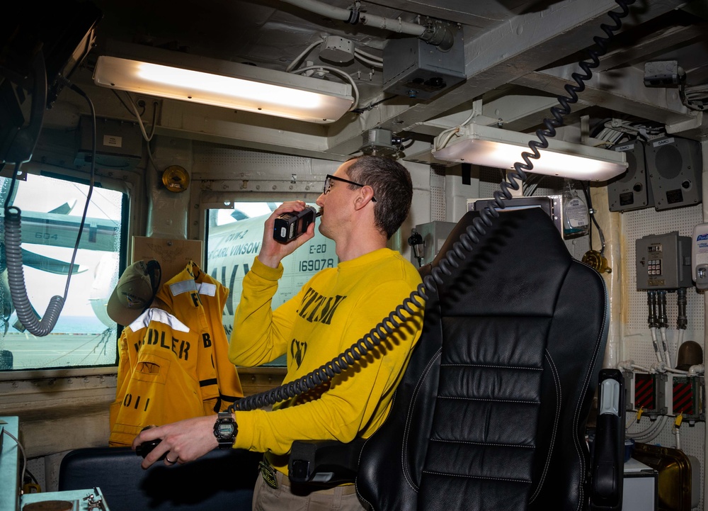 Vinson’s Deployment