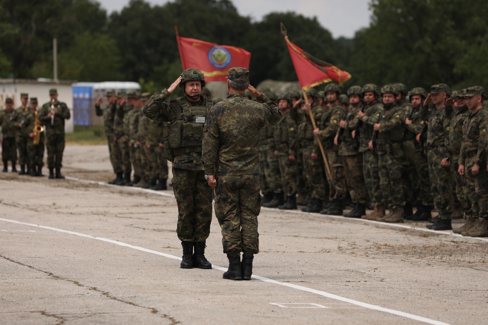 Balkan Sentinel Opening Ceremony in Bulgaria