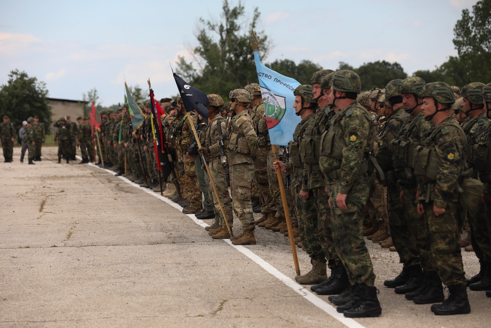 Balkan Sentinel Opening Ceremony in Bulgaria
