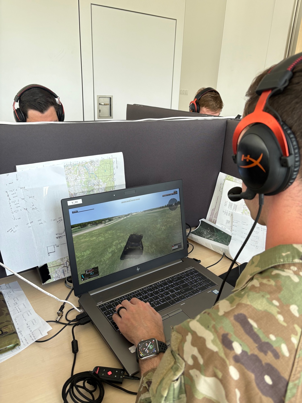 JMSC Enables 2-13 CAV’s VBS3 Simulations Training in Poland