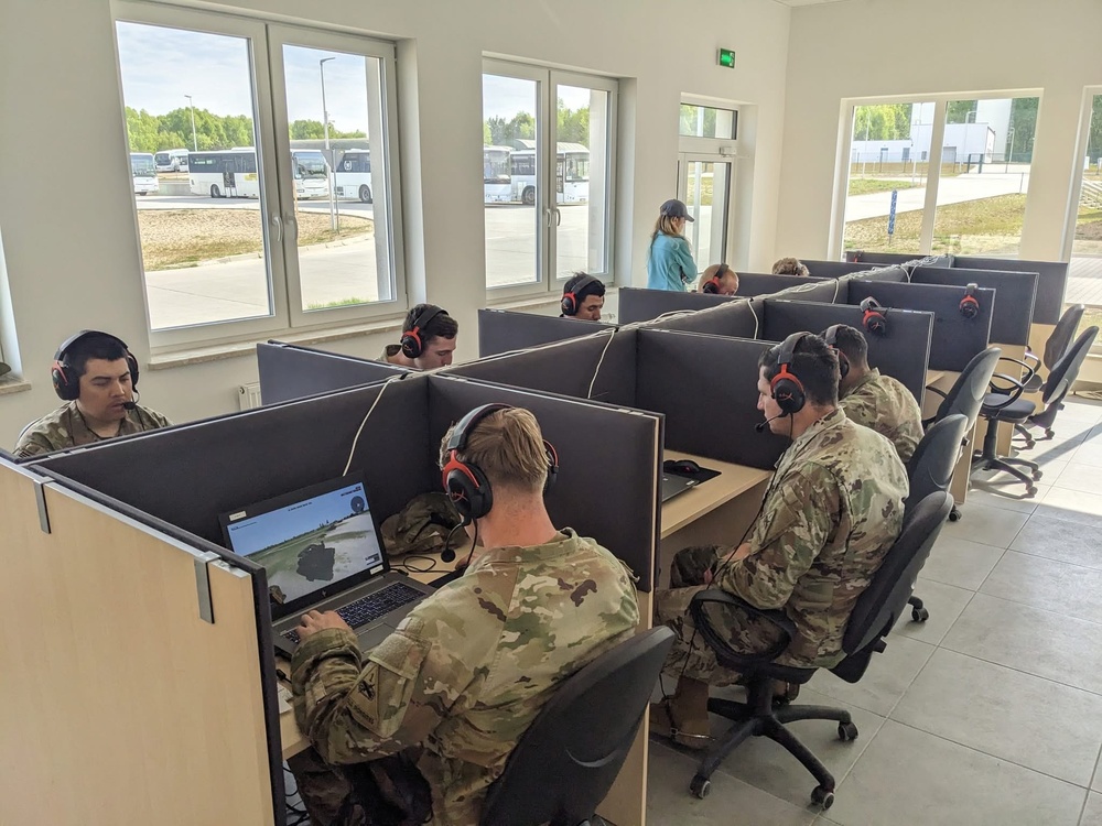 JMSC Enables 2-13 CAV’s VBS3 Simulations Training in Poland