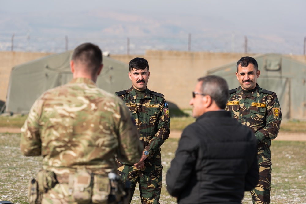 Peshmerga Conduct Graduation Ceremony with Coalition