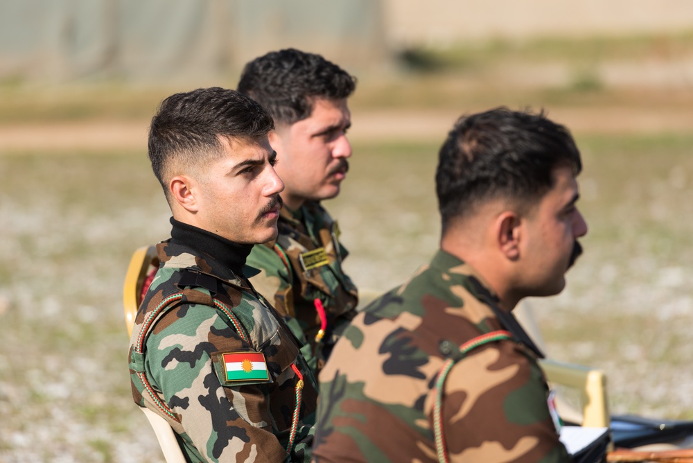 Peshmerga Conduct Graduation Ceremony with Coalition