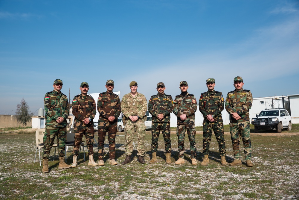 Peshmerga Conduct Graduation Ceremony with Coalition
