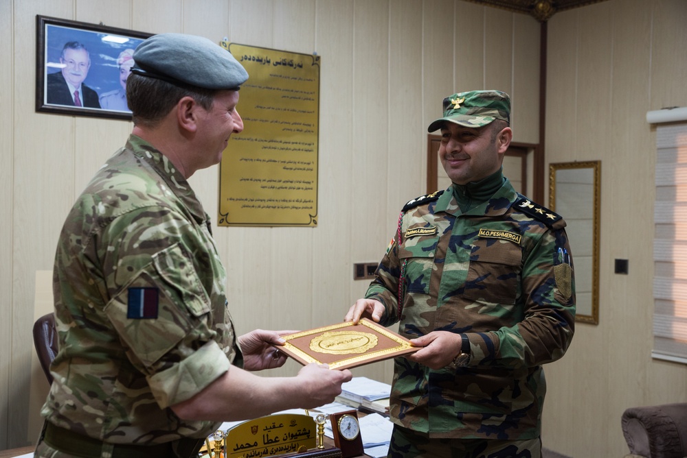 Peshmerga Conduct Graduation Ceremony with Coalition