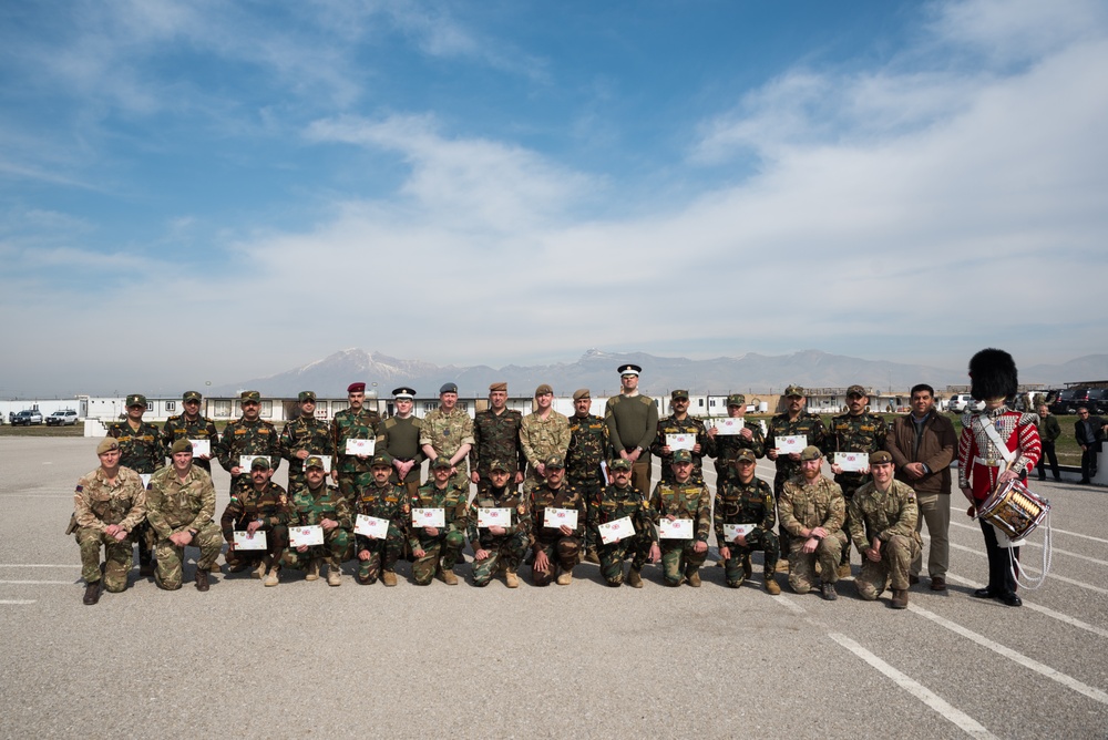 Peshmerga Conduct Graduation Ceremony with Coalition