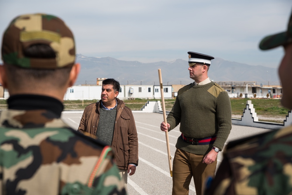 Peshmerga Conduct Graduation Ceremony with Coalition