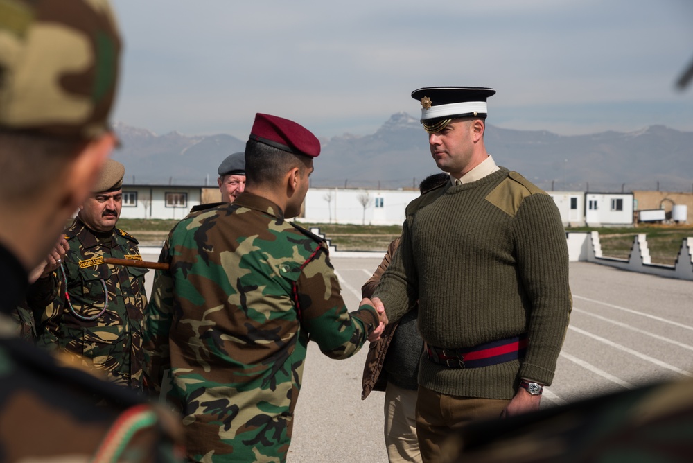 Peshmerga Conduct Graduation Ceremony with Coalition