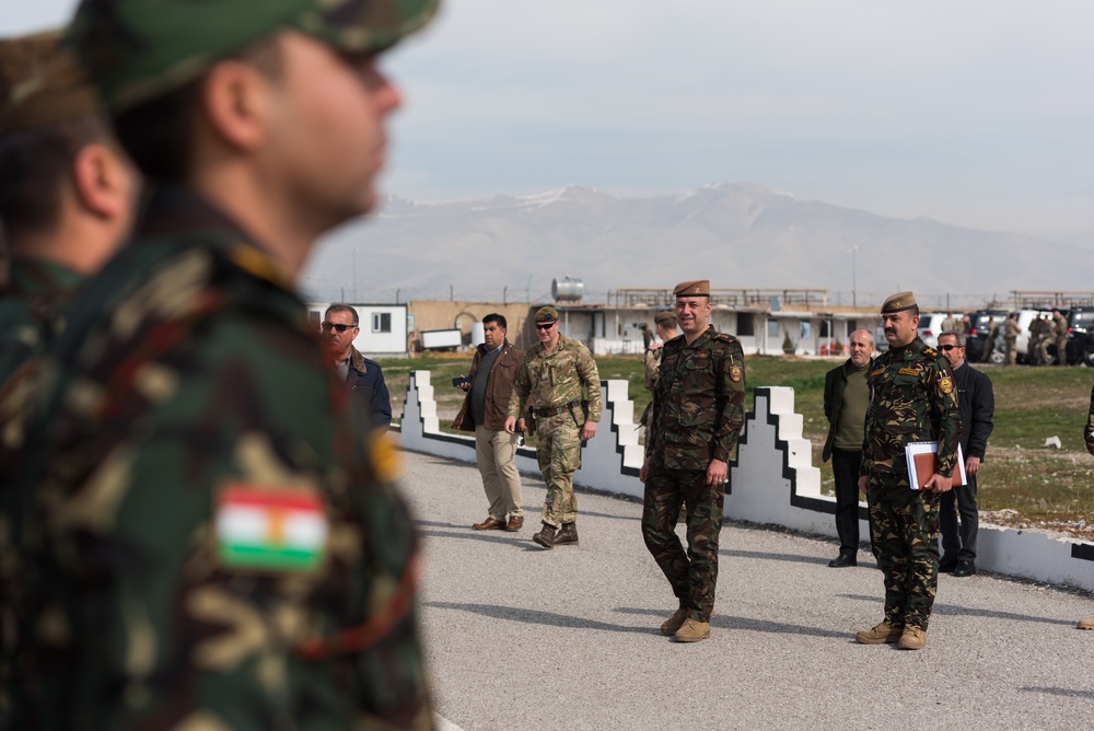 Peshmerga Conduct Graduation Ceremony with Coalition