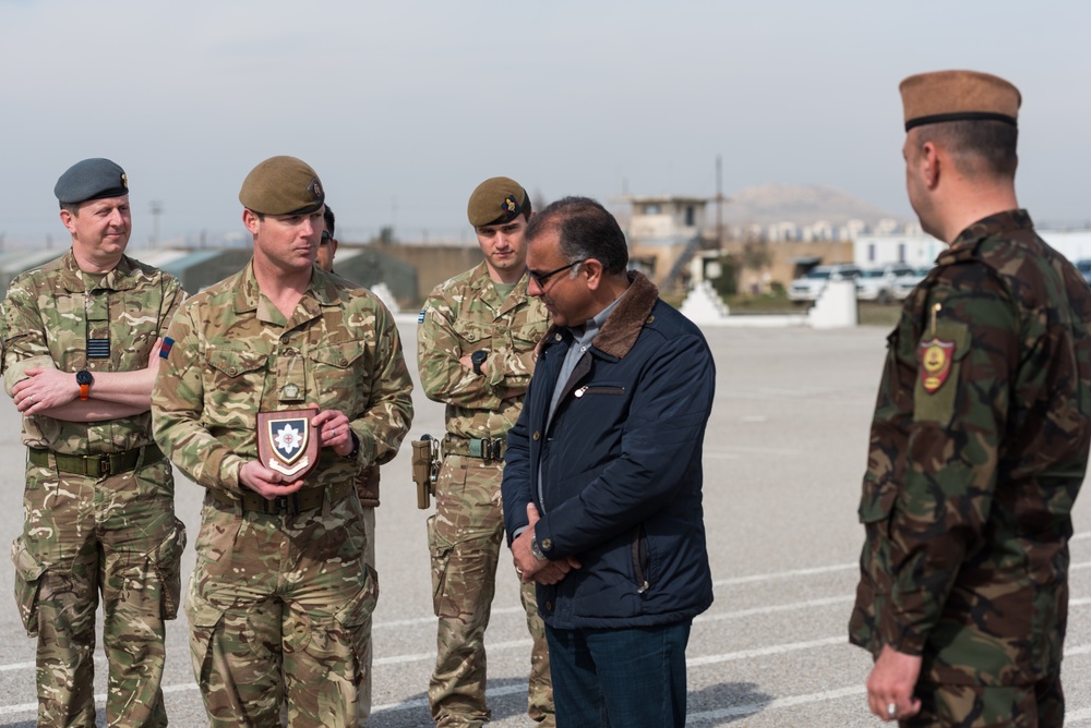 Peshmerga Conduct Graduation Ceremony with Coalition