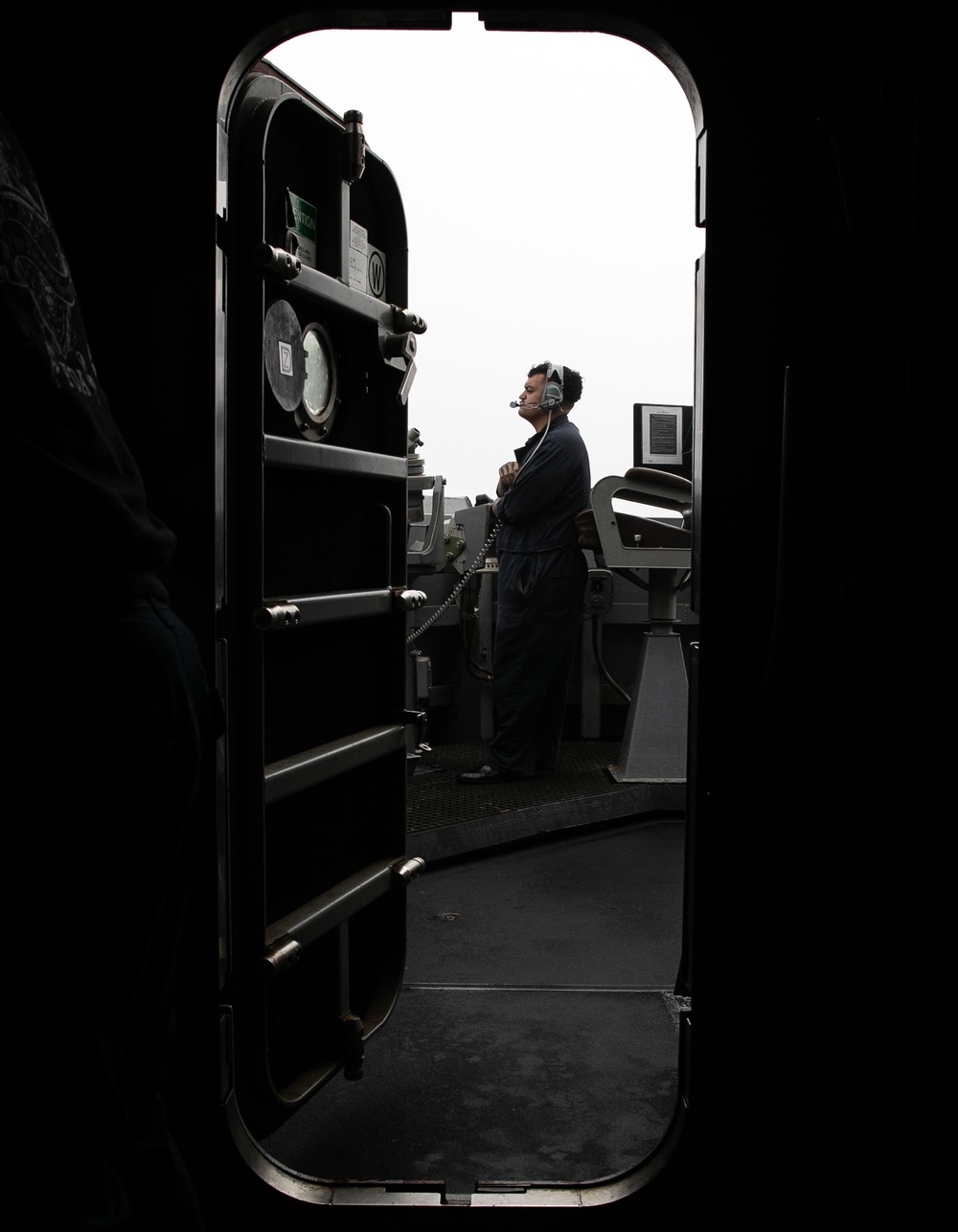USS Wayne E. Meyer conducts operations in the U.S. Central Command area of responsibility as part of the Carl Vinson Carrier Strike Group