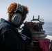 USS Wayne E. Meyer conducts operations in the U.S. Central Command area of responsibility as part of the Carl Vinson Carrier Strike Group