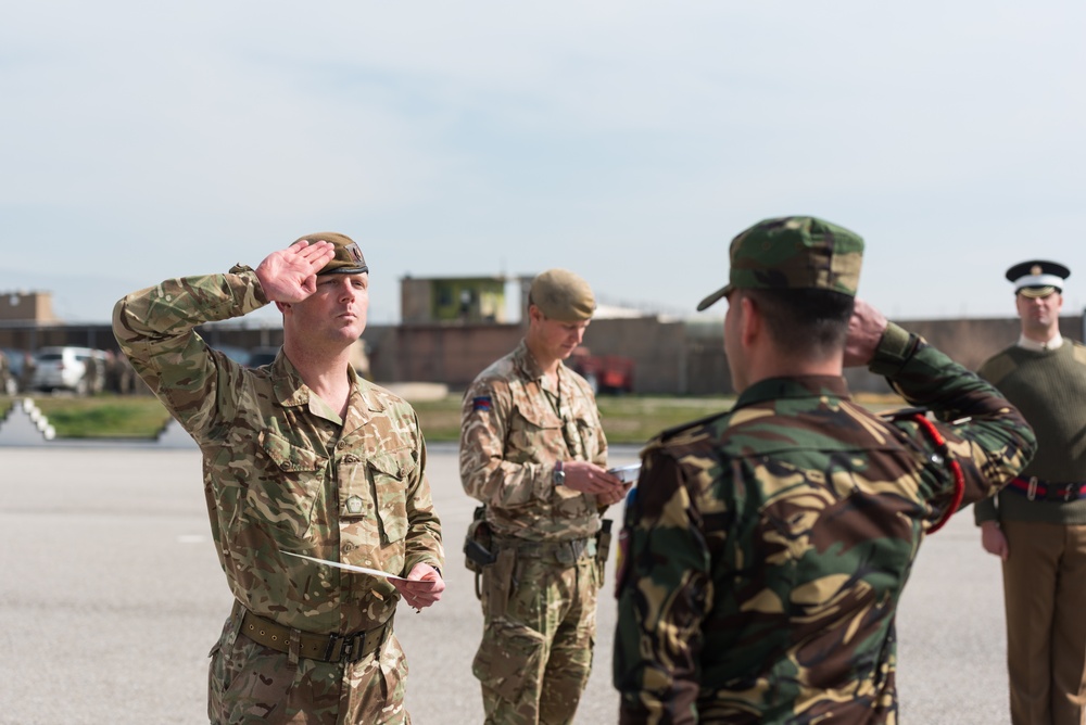 Peshmerga Conduct Graduation Ceremony with Coalition