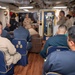 USS Sterett conducts operations in the U.S. Central Command area of responsibility as part of the Carl Vinson Carrier Strike Group
