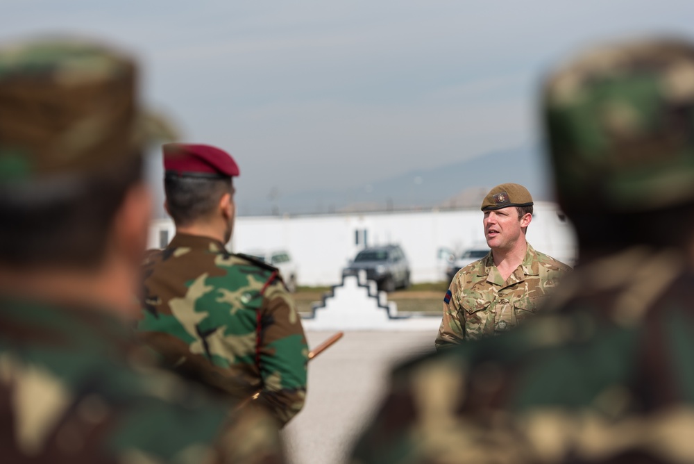 Peshmerga Conduct Graduation Ceremony with Coalition