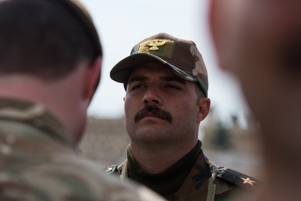 Peshmerga Conduct Graduation Ceremony with Coalition