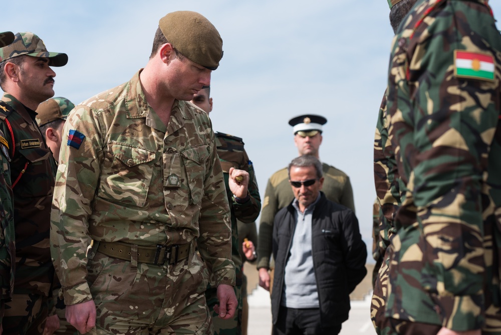Peshmerga Conduct Graduation Ceremony with Coalition