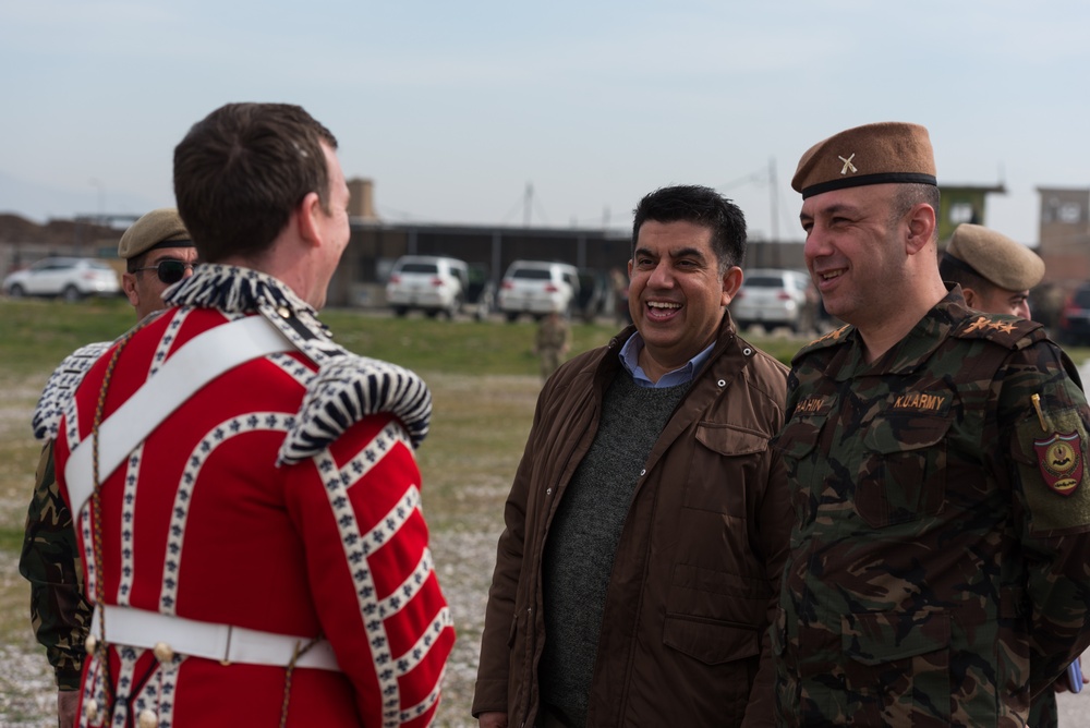 Peshmerga Conduct Graduation Ceremony with Coalition