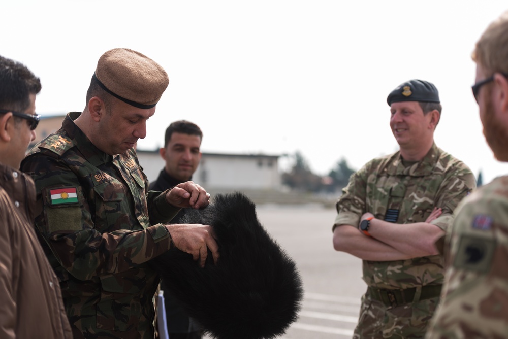 Peshmerga Conduct Graduation Ceremony with Coalition