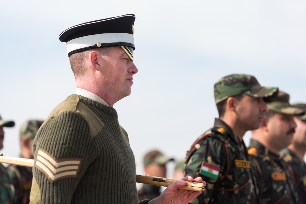 Peshmerga Conduct Graduation Ceremony with Coalition