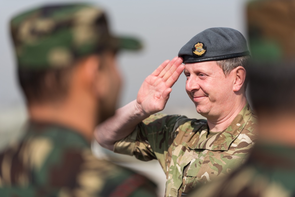 Peshmerga Conduct Graduation Ceremony with Coalition