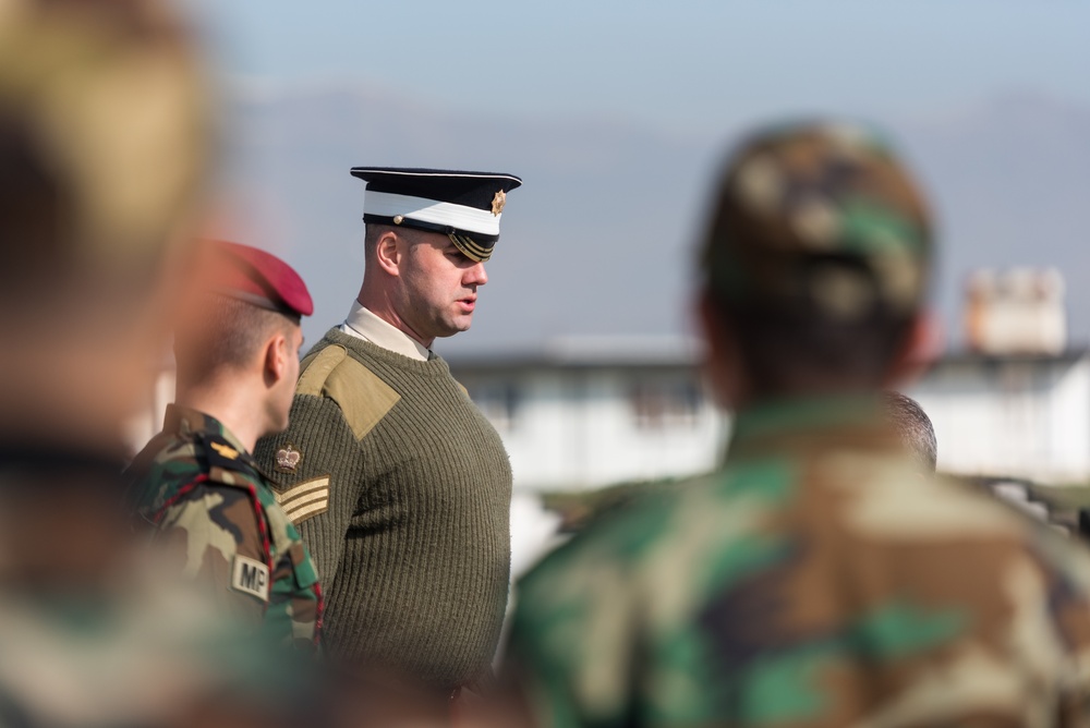 Peshmerga Conduct Graduation Ceremony with Coalition