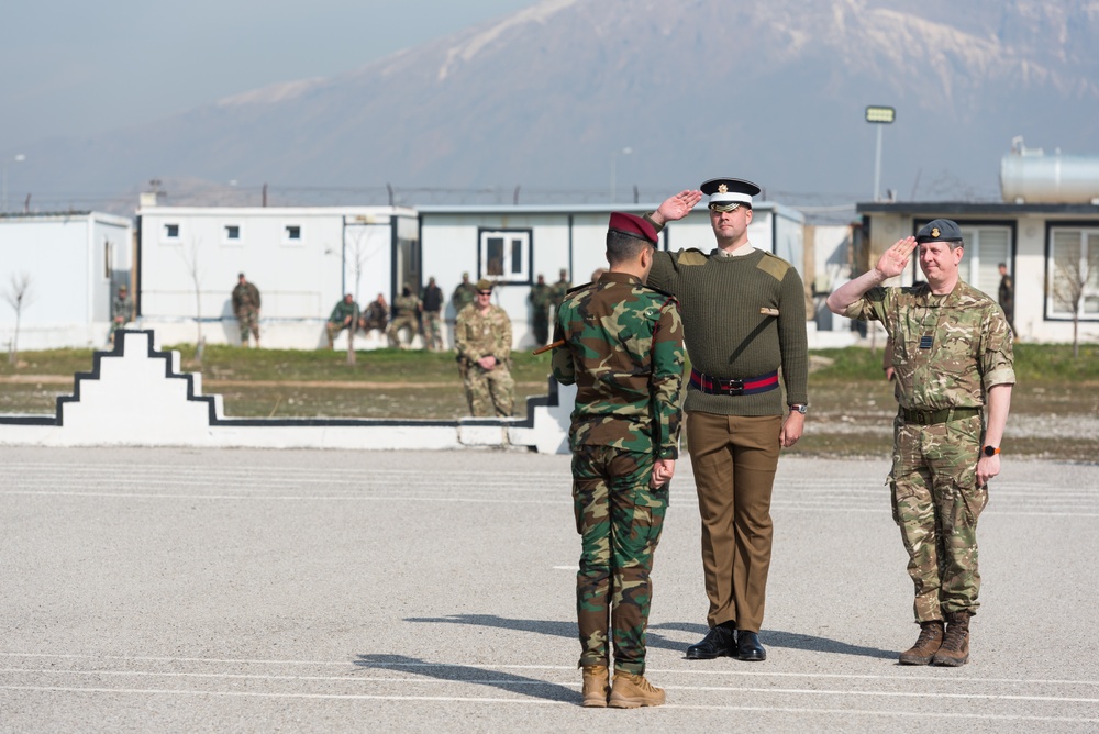 Peshmerga Conduct Graduation Ceremony with Coalition
