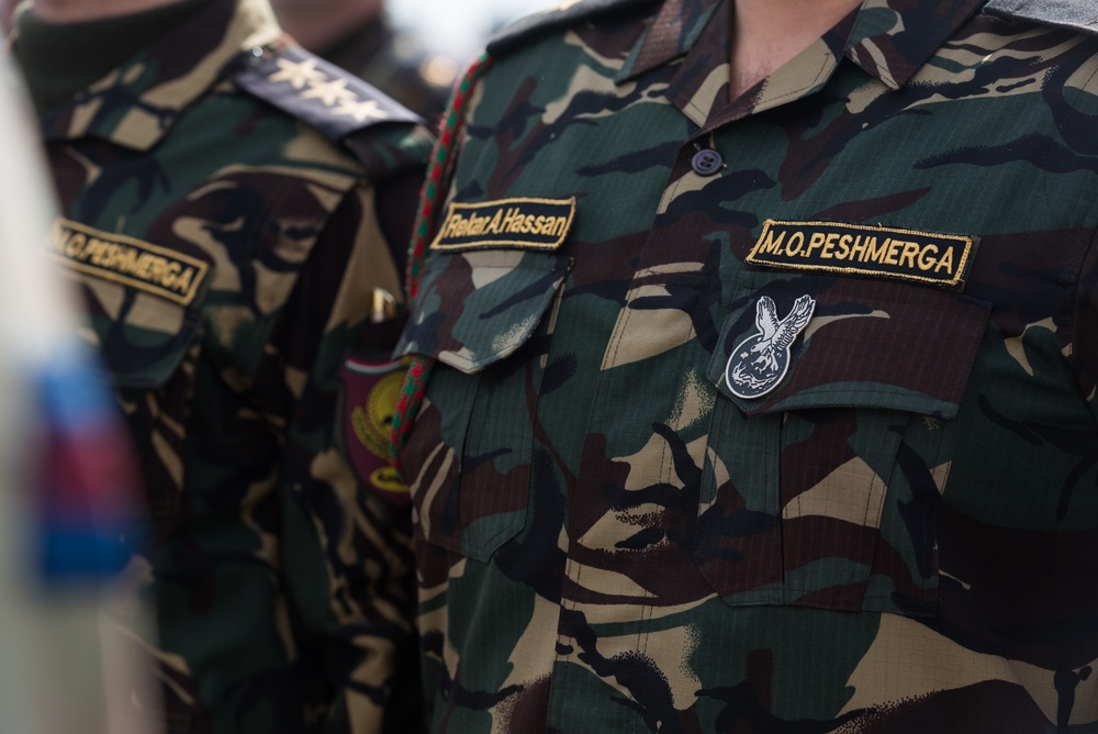 Peshmerga Conduct Graduation Ceremony with Coalition