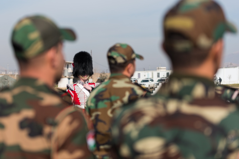 Peshmerga Conduct Graduation Ceremony with Coalition