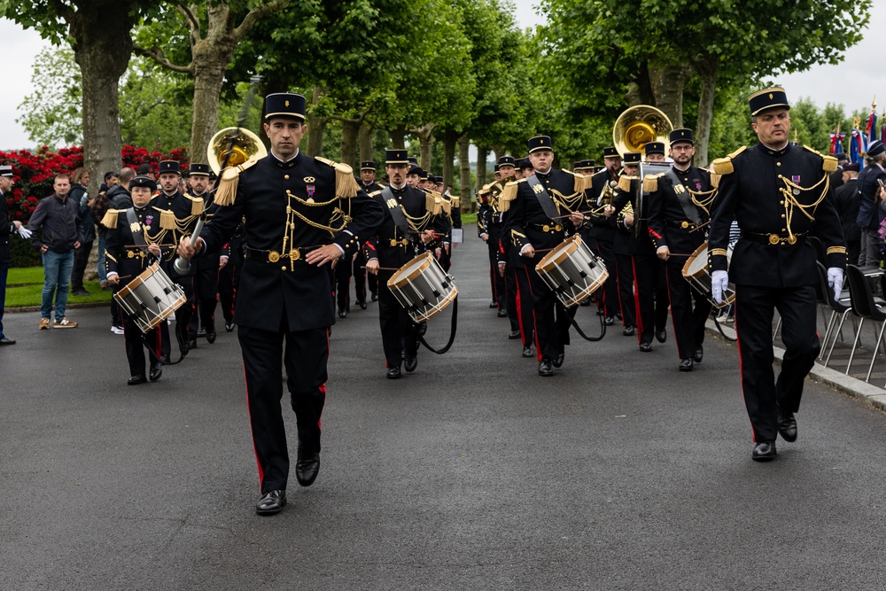 1st MARDIV Marines participate in Aisne-Marne Belleau Wood Ceremony 2025