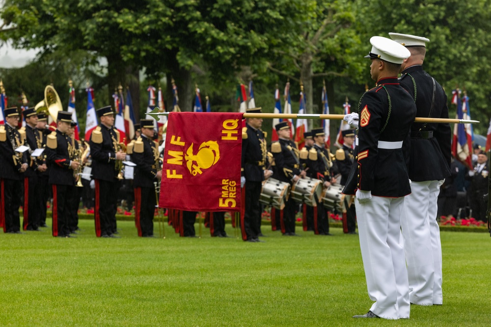 1st MARDIV Marines participate in Aisne-Marne Belleau Wood Ceremony 2025