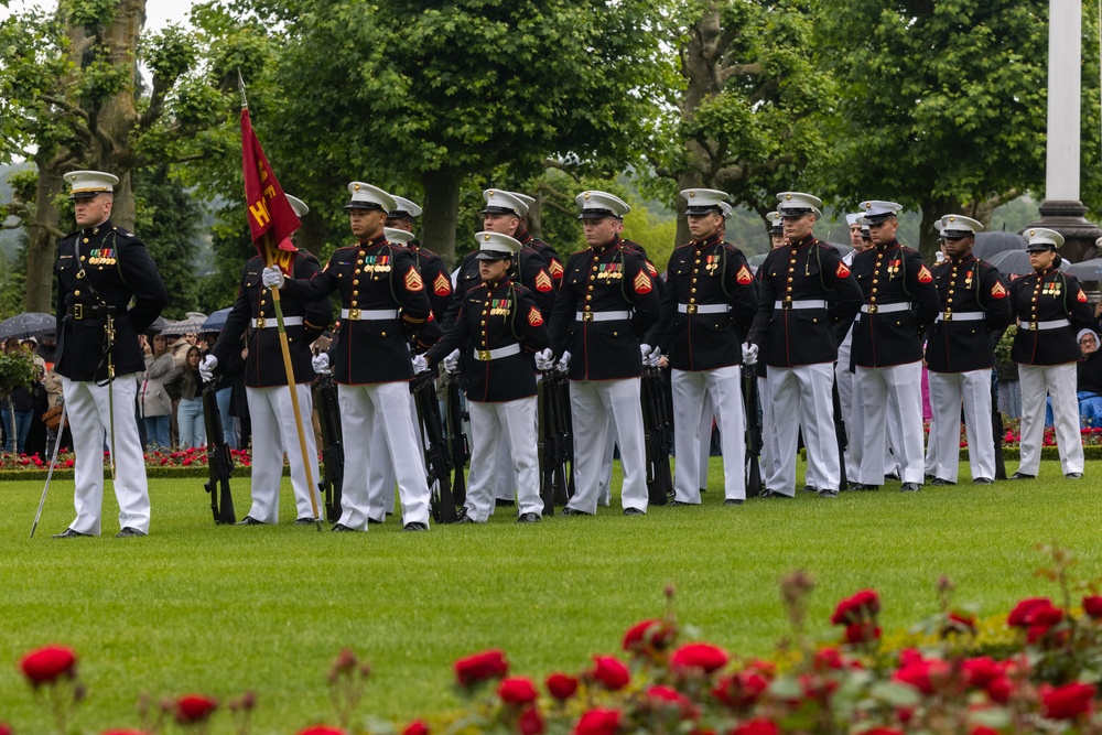 1st MARDIV Marines participate in Aisne-Marne Belleau Wood Ceremony 2025