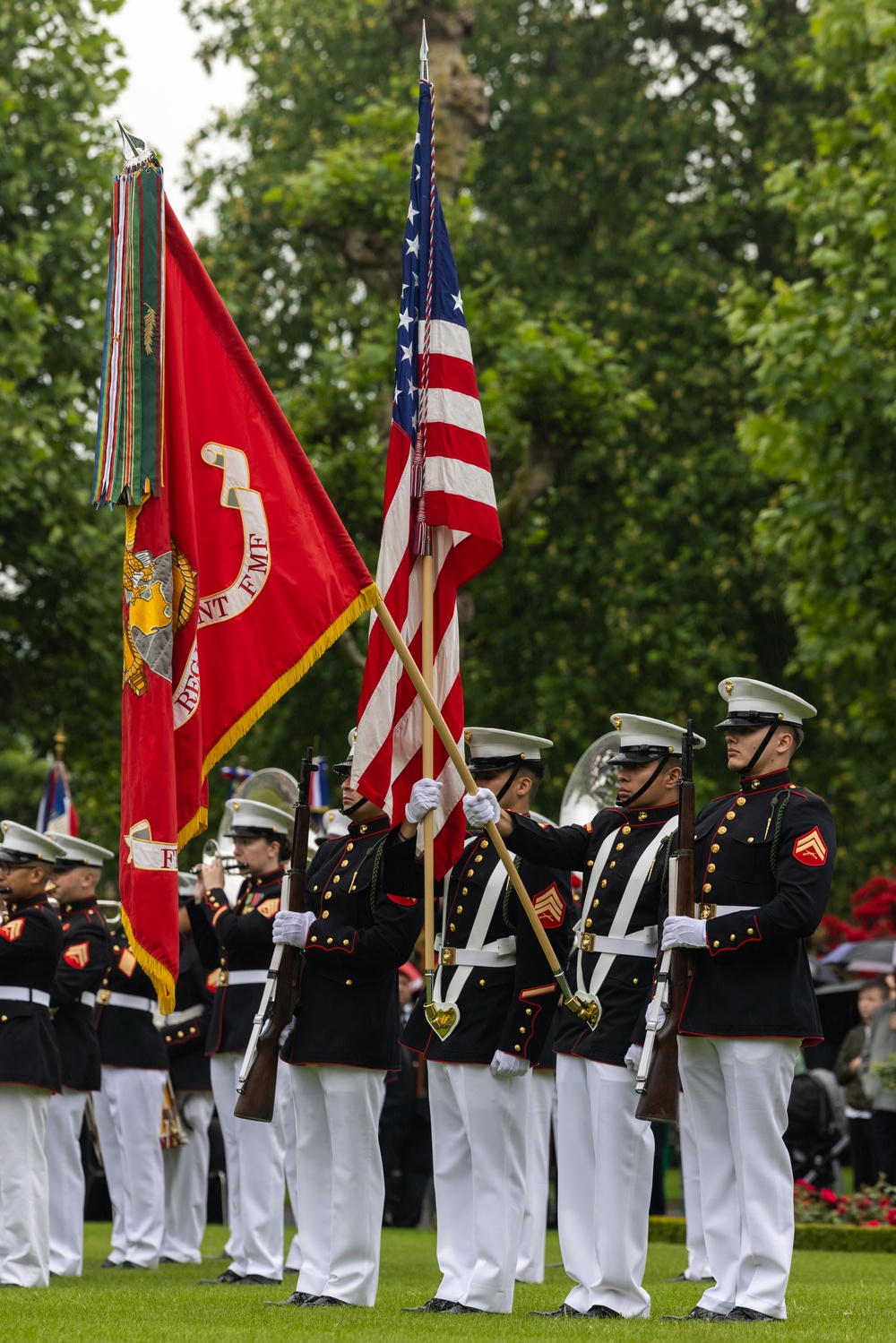 1st MARDIV Marines participate in Aisne-Marne Belleau Wood Ceremony 2025