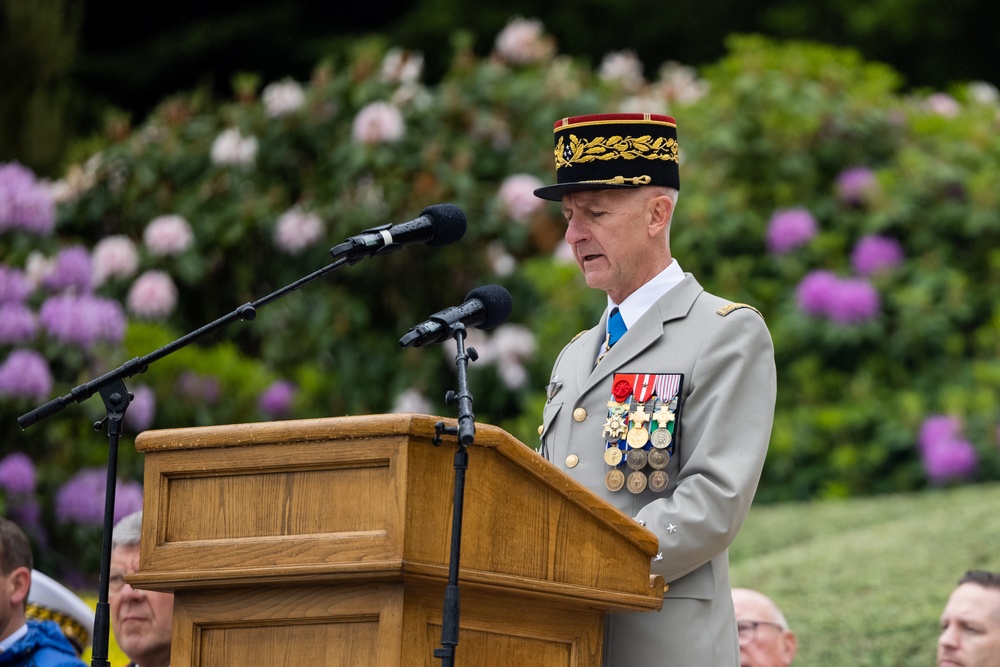 1st MARDIV Marines participate in Aisne-Marne Belleau Wood Ceremony 2025