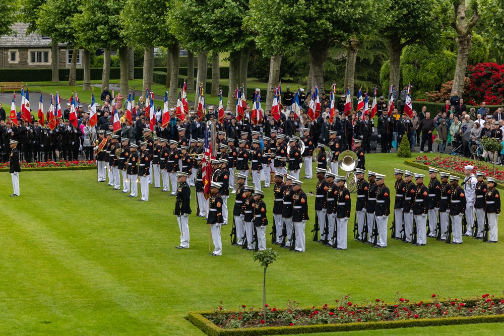 1st MARDIV Marines participate in Aisne-Marne Belleau Wood Ceremony 2025