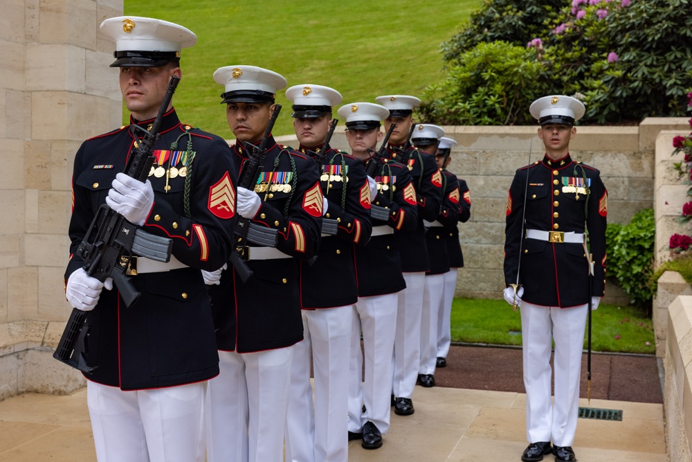 1st MARDIV Marines participate in Aisne-Marne Belleau Wood Ceremony 2025