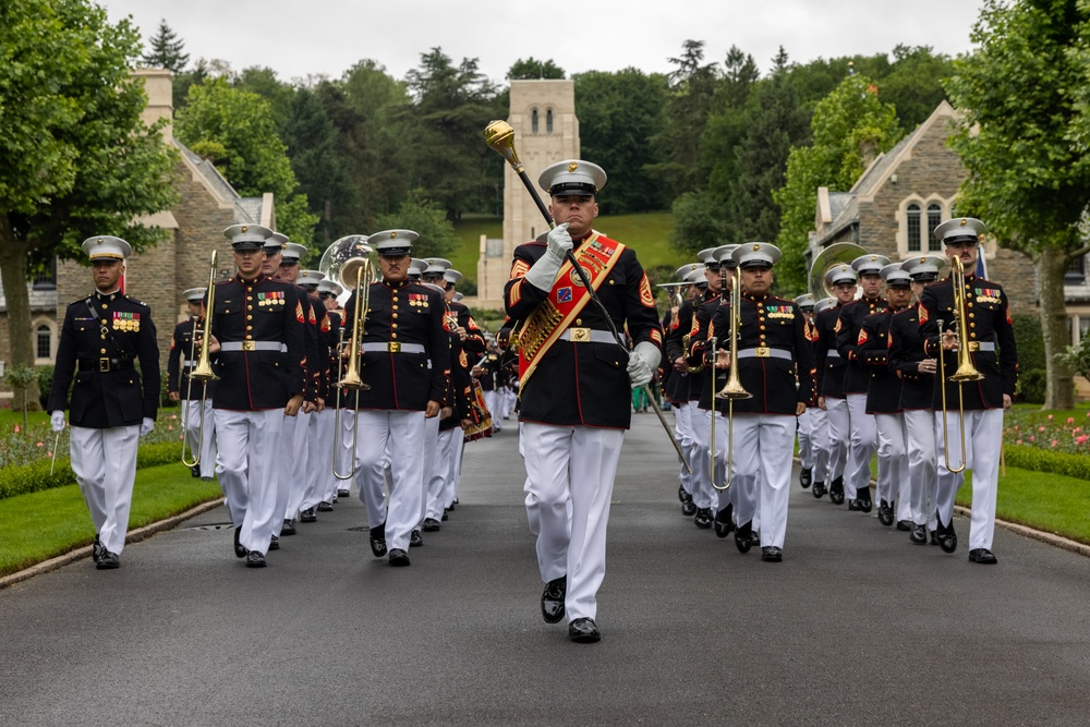 1st MARDIV Marines participate in Aisne-Marne Belleau Wood Ceremony 2025