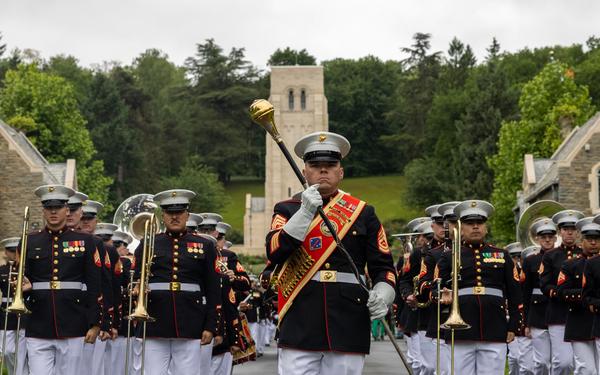 1st MARDIV Marines participate in Aisne-Marne Belleau Wood Ceremony 2025