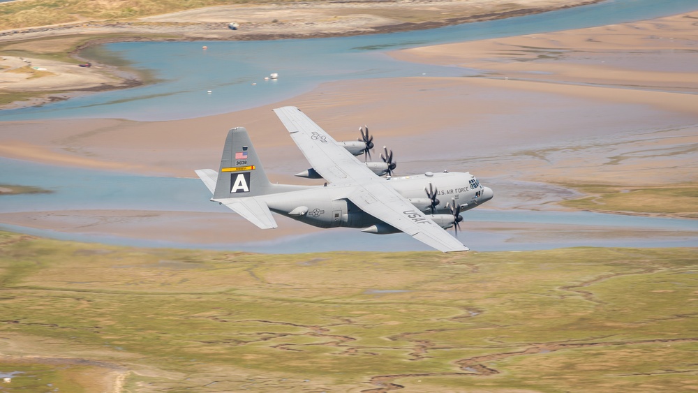 94th Airlift Wing sharpens readiness over unfamiliar, congested airspace