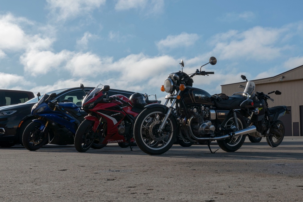 Grand Forks AFB holds third annual motorcycle safety ride