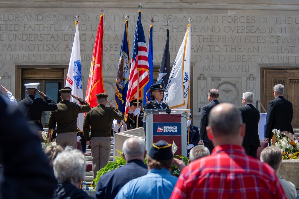 Indiana National Guard Supports 500 Festival Memorial Service; SMA Delivers Remarks