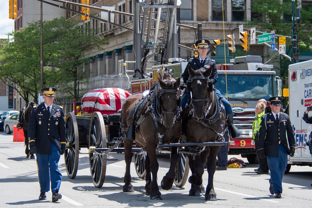 Indiana National Guard Supports 500 Festival Memorial Service; SMA Delivers Remarks